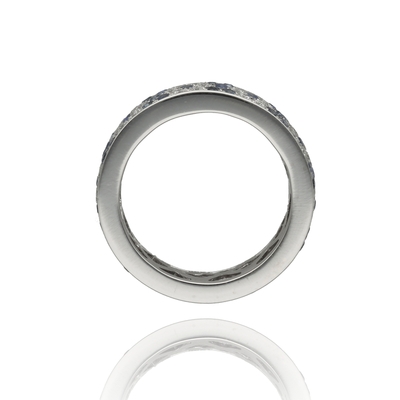 Fehér arany gyűrű 54-es méret (B2229_3I)